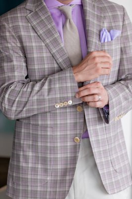 Sport Coats - Elevate your wardrobe with a stylish sport coat that reflects your personal style. Whether you prefer bold patterns or colors, we have many options that will be sure to fit your needs. 

Come see us for a consultation and custom fitting to help you achieve the look you desire.