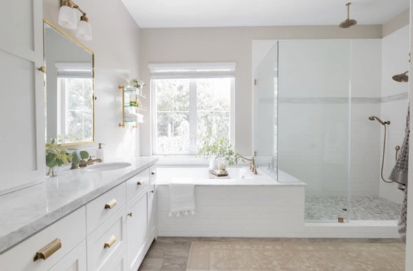 Master Bathroom Addition - This master bath remodel called for plenty of room, storage, and functional spaces. Master Bathroom Addition - This master bath remodel called for plenty of room, storage, and functional spaces.