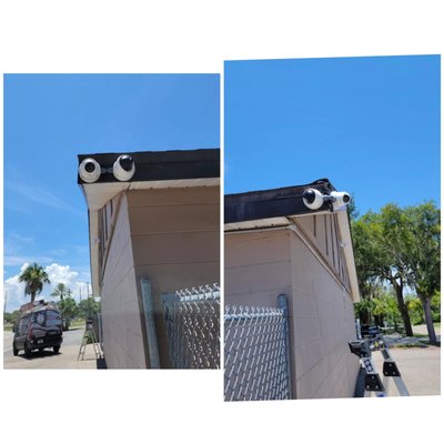 HOA Pool and Parking Cameras - Adding cameras to the pool and parking areas around the pool and entrance.