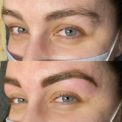 BROW Design&Tint - This is LaLa’s brow waxing service. You will be able to see exactly what shape we are creating for your brows. Our highly trained lash artists will be using your natural facial bone structure to create the perfect brows for your face. No more laying down, closing your eyes and hoping that you will still have eyebrows after your service. You approve the shape that we have drawn in before we begin! Our high quality pre-balm and after balm products makes the service as painless as possible. 
BROW TINT

Customized brow color that is perfect if you have blonde brows, multicolored brow hairs (light brown, blonde etc). We definitely suggest combining this with our Brow Design. For a longer lasting brow tint, please see description for Henna or Bladed Brows.