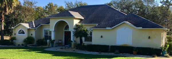 Shingle Roof Replacement and Exterior Paint 2019 - A fresh exterior paint job and a new roof with brand new shingles that comes with an extended warranty is just what this house needed.