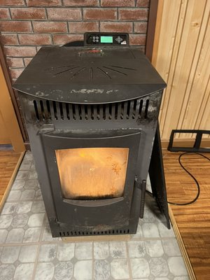 pellet boiler repair ignider replacement - The pellet boiler did not want to light. When Ignat was replaced, the boiler lit up and began to work perfectly.