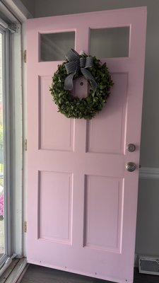 Front Door Restore - This project involved stripping years of old paint, filling, sanding, priming, and painting a front door. This door was't just painted, it was restored and given a new life.