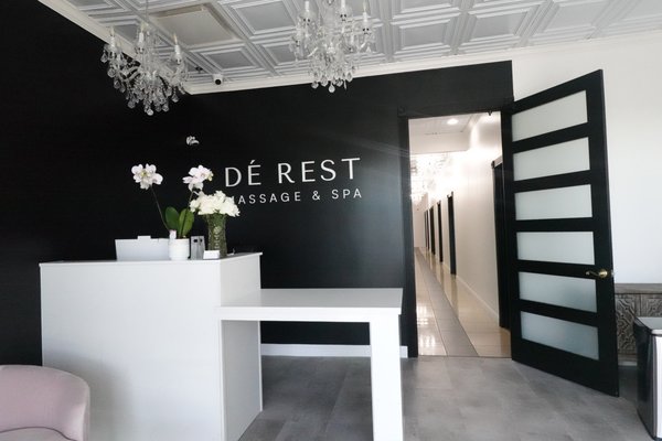 DÉ Rest Massage & Spa - "We Are DÉ Rest Massage And Spa Health is our most precious yet overlooked asset. People often face a lot of stress and settle into an unhealthy lifestyle during their everyday lives. Poor posture and increased exertion overcome the muscle's ability to perform work and forget to take care of their own bodies and health. It is important to help ourselves by pursuing health and well-being regularly, especially during our free time." DÉ Rest Massage & Spa - "We Are DÉ Rest Massage And Spa Health is our most precious yet overlooked asset. People often face a lot of stress and settle into an unhealthy lifestyle during their everyday lives. Poor posture and increased exertion overcome the muscle's ability to perform work and forget to take care of their own bodies and health. It is important to help ourselves by pursuing health and well-being regularly, especially during our free time."