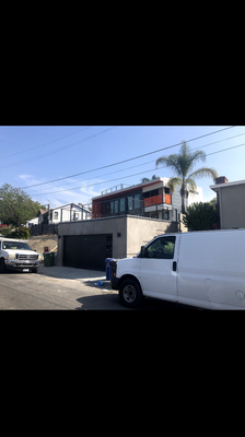 Home Builder new Construction on Hillside in Los Angeles, Ca. - This new House was Built on Hillside area in Los Angeles, this House Design was Build without Attic and without Crawlspace.