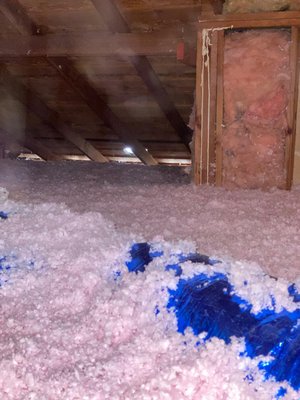 Attic Insulation Installation in Tarzana - 1,400sf attic at our customer Yanivs house in Tarzana. They had just had their roof redone and needed a fresh look in the attic. We are glad we were able to come and get the job done for them fast and efficiently. Attic Insulation Installation in Tarzana - 1,400sf attic at our customer Yanivs house in Tarzana. They had just had their roof redone and needed a fresh look in the attic. We are glad we were able to come and get the job done for them fast and efficiently.