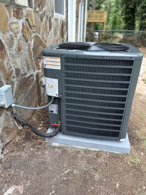 New installation - Removed existing heating and cooling equipment and completed the installation of a new high-efficiency Goodman 96% furnace and air conditioning system. Installation included proper removal and disposal of old equipment, setting and securing new indoor and outdoor units, reconnecting electrical, refrigerant, gas, flue, and drain components, and verifying correct system operation according to manufacturer specifications.

Performed full startup and testing procedures, checked refrigerant pressures, temperature differential, airflow, safety controls, and electrical components to ensure safe and efficient operation. System is now operating correctly and providing improved comfort, energy efficiency, and reliability for the home.

Included manufacturer warranty registration recommendations and verified all systems are functioning safely and properly after installation.