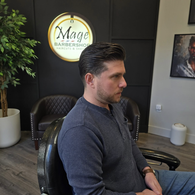 Hair Cuts - Walk-ins welcome.
Appointments are currently available on our official website at www.magebarbershop.com Hair Cuts - Walk-ins welcome.
Appointments are currently available on our official website at www.magebarbershop.com