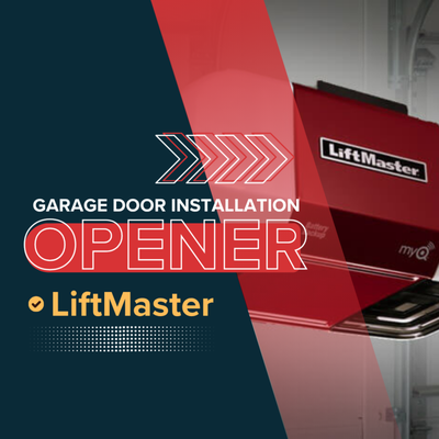 Garage door installation opener - LiftMaster - Garage door installation opener LiftMaster