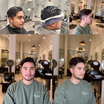 Texture perm . Volumeperm. Style. - Our expert perms are tailored to enhance your natural look — giving you effortless volume, flow, and lasting style.
Experience the art of modern perms at B SIDE U.