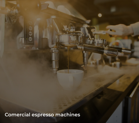 Commercial Espresso Machines - Bring café, quality espresso and coffee to your business with expert service, fast support, and tailored packages. Perfect for restaurants, offices, and events.
Contact us for details or a free consultation!