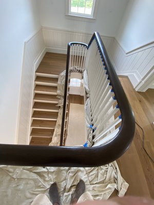 Handrail - Beautifully executed Handrail work Handrail - Beautifully executed Handrail work