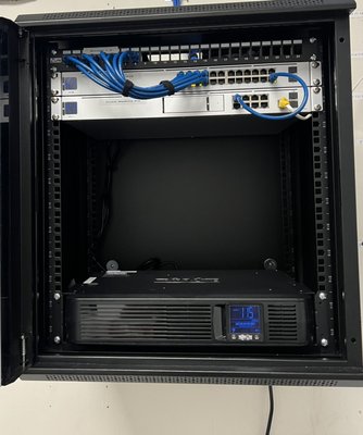 Ubiquiti small network setup includes wireless access points, ai360 cameras. Provided, installed and configured - This project was a large warehouse, we installed and configured a Ubiquiti network with 5 a wireless access points, Dream Machine router, switch and rack. We came back and installed 4 Ubiquiti ai360 cameras to the existing network. For small businesses looking for an excellent solution for for security and technology needs this product is great. We can provide and install for you. Please check out our website and send us a message or call. Thanks Yelpers. Ubiquiti small network setup includes wireless access points, ai360 cameras. Provided, installed and configured - This project was a large warehouse, we installed and configured a Ubiquiti network with 5 a wireless access points, Dream Machine router, switch and rack. We came back and installed 4 Ubiquiti ai360 cameras to the existing network. For small businesses looking for an excellent solution for for security and technology needs this product is great. We can provide and install for you. Please check out our website and send us a message or call. Thanks Yelpers.