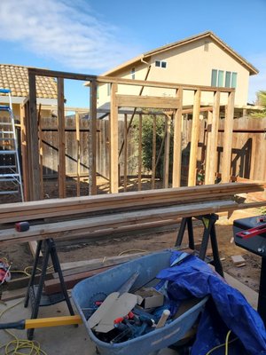 shed building - this shed was built using extra wood my client had laying around to save money. client was very satisfied with the deal they got. more pictures to come once completed! shed building - this shed was built using extra wood my client had laying around to save money. client was very satisfied with the deal they got. more pictures to come once completed!
