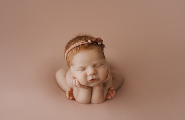 Bristol's Newborn Session - Bristol was such a sweet little baby, and we loved working with her so much!
