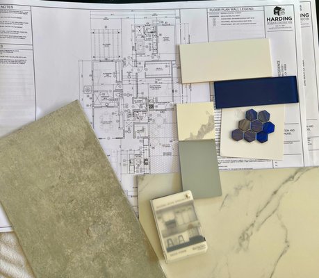 Whole House Remodel and Room Addition - Neutral gray and cream tones with a pop of dark blue for this modern home. Kitchen floor tile, countertops, and backsplash chosen in this whole house remodel, room addition, and ADU master suite garage conversion. Whole House Remodel and Room Addition - Neutral gray and cream tones with a pop of dark blue for this modern home. Kitchen floor tile, countertops, and backsplash chosen in this whole house remodel, room addition, and ADU master suite garage conversion.