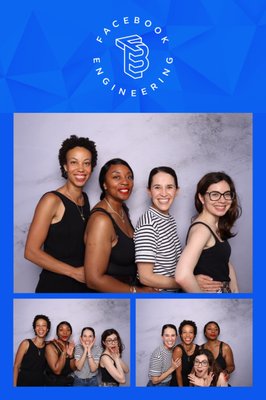 Photo Booth for Meta - We had the pleasure of providing a customized photo booth experience for Meta’s recent event. The sleek, modern design of the booth perfectly aligned with Meta’s innovative brand, featuring personalized backdrops and branded overlays. Guests enjoyed capturing high-quality photos, GIFs, and boomerangs, all instantly shareable on social media. This event highlighted our ability to deliver a seamless, engaging experience tailored to the unique needs of top-tier companies like Meta.