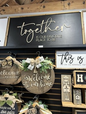 Home Decor - A variety of locally handcrafted home decor Home Decor - A variety of locally handcrafted home decor