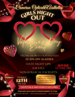 Valentines Sale Event - Join us for your Valentines makeover event February 12th 2026 10am-5pm