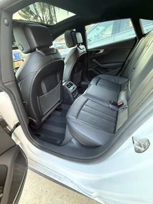 Interior Detail on Audi A5 in Ventura County - Although a tedious job we make sure to get every crack and crevice in your vehicle. This isn’t just another quick vacuum. We make sure to not just leave your vehicle satisfactory, but dreamy! Get a quote now! Interior Detail on Audi A5 in Ventura County - Although a tedious job we make sure to get every crack and crevice in your vehicle. This isn’t just another quick vacuum. We make sure to not just leave your vehicle satisfactory, but dreamy! Get a quote now!