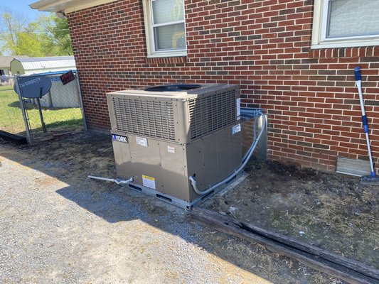 New install - These were replacements on older systems.  We offer 60 months 0% financing, 10 year parts and labor warranties along with the very best warranties in the industry including 33 year heat exchanger and 22 year compressor warranties