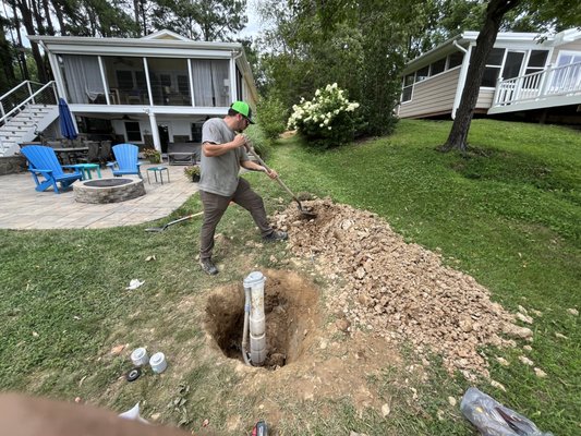 Plumbing - RJ Home Services handles residential plumbing across Fredericksburg, Stafford, Culpeper, Warrenton and the surrounding DMV — repairs, replacements and new installs, on homes running city water and private wells alike.
The work in this category covers water heater repair and replacement (tank, tankless and hybrid heat pump), leak detection and repair, toilet, faucet and garbage disposal installs, outdoor spigot and hose bib replacement, sump pumps, well pumps and pressure tanks, water treatment and filtration, drain cleaning and hydro jetting, sewer camera inspections, and gas stove and dryer hookups.
Licensed, insured and local. Straight answers on whether something needs a repair or a replacement, and no surprise line items at the end.
Request a quote and RJ Home Services will get you on the schedule. Plumbing - RJ Home Services handles residential plumbing across Fredericksburg, Stafford, Culpeper, Warrenton and the surrounding DMV — repairs, replacements and new installs, on homes running city water and private wells alike.
The work in this category covers water heater repair and replacement (tank, tankless and hybrid heat pump), leak detection and repair, toilet, faucet and garbage disposal installs, outdoor spigot and hose bib replacement, sump pumps, well pumps and pressure tanks, water treatment and filtration, drain cleaning and hydro jetting, sewer camera inspections, and gas stove and dryer hookups.
Licensed, insured and local. Straight answers on whether something needs a repair or a replacement, and no surprise line items at the end.
Request a quote and RJ Home Services will get you on the schedule.