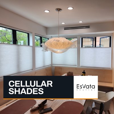 Cellular Shades - This is one of the best use cases for a top down bottom up cellular shade. It helps maintain the view but also provides privacy. Additionally, it is one of the best products to offer cordless function Cellular Shades - This is one of the best use cases for a top down bottom up cellular shade. It helps maintain the view but also provides privacy. Additionally, it is one of the best products to offer cordless function