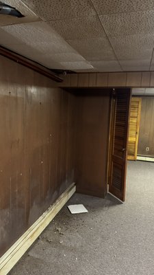 basement demo - this old dated basement took some water over the years and really needed some new life. happy to open up this space for the customer and hope this basement becomes someone dream space ! basement demo - this old dated basement took some water over the years and really needed some new life. happy to open up this space for the customer and hope this basement becomes someone dream space !