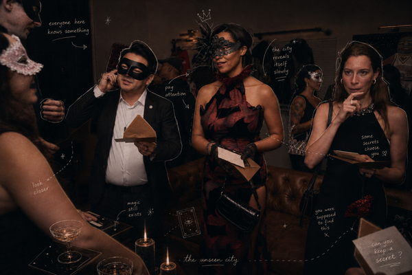 The Unseen City - Self Produced Immersive Magic Show. Experiential Architecture & Storytelling combining Live music, Magic, and speakeasy masquerade. The Unseen City - Self Produced Immersive Magic Show. Experiential Architecture & Storytelling combining Live music, Magic, and speakeasy masquerade.