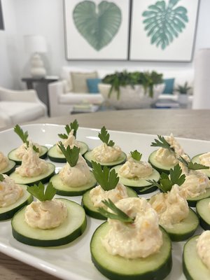 PALM BEACH RETREAT DINNER - I had the amazing opportunity to be the chef for a women’s retreat on Palm Beach Island. I prepared and plated every dish on-site, creating a beautiful and nourishing dining experience. It was inspiring to see these women connect and share, and I loved being there to serve them during such a special weekend.