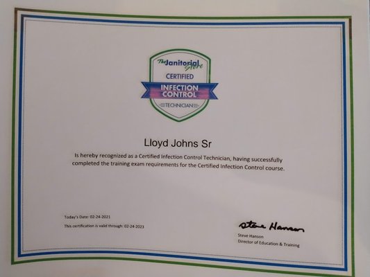 CERTIFICATIONS - PROFESSIONAL TRAINING CERTIFICATIONS - PROFESSIONAL TRAINING