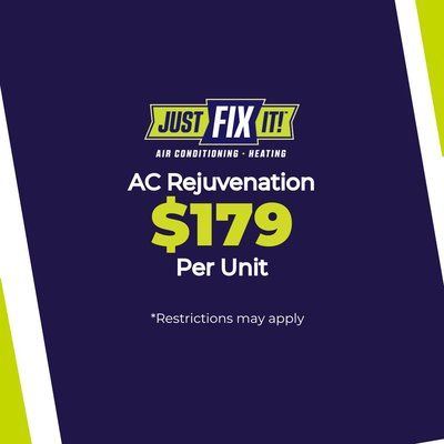 AC Rejuvenation! $179 Per Unit! - *Restrictions may apply
*Offer expires on 12/31/2024
*Contact us for details AC Rejuvenation! $179 Per Unit! - *Restrictions may apply
*Offer expires on 12/31/2024
*Contact us for details