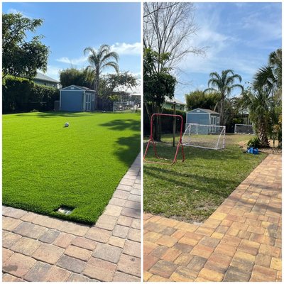 Turf installs - Looking for something low maintenance less work equals more time for the family. With Top Cares turf install crew we will get you out of the yard work and into the back yard with your family to enjoy many memories with them free of hassle of the back yard needing work is are goal. Top Care loves when its family is creating fun filled memories not memories of the family working hard to barely enjoy their home. Turf installs - Looking for something low maintenance less work equals more time for the family. With Top Cares turf install crew we will get you out of the yard work and into the back yard with your family to enjoy many memories with them free of hassle of the back yard needing work is are goal. Top Care loves when its family is creating fun filled memories not memories of the family working hard to barely enjoy their home.