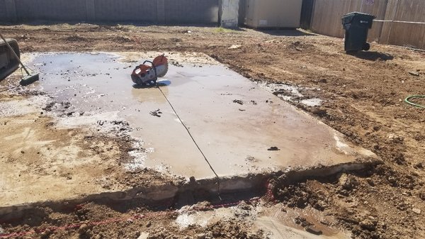 Concrete demo and concrete removal - The concrete removal specialists! Whether it's removing concrete slabs or cutting concrete or digging up concrete footings or breaking up concrete with a jackhammer, we can do it all! We can remove a concrete patio. We can remove a concrete driveway. We can remove a concrete slab. We can remove concrete footings. We can remove a concrete water feature. If it's concrete and you need it removed, we're the one's to call! Concrete demo and concrete removal - The concrete removal specialists! Whether it's removing concrete slabs or cutting concrete or digging up concrete footings or breaking up concrete with a jackhammer, we can do it all! We can remove a concrete patio. We can remove a concrete driveway. We can remove a concrete slab. We can remove concrete footings. We can remove a concrete water feature. If it's concrete and you need it removed, we're the one's to call!