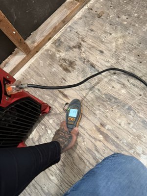 Slab leak - Home owner had a slab leak affecting 2 bedrooms and a bathroom. We filed a insurance claim and got it back to normal Slab leak - Home owner had a slab leak affecting 2 bedrooms and a bathroom. We filed a insurance claim and got it back to normal
