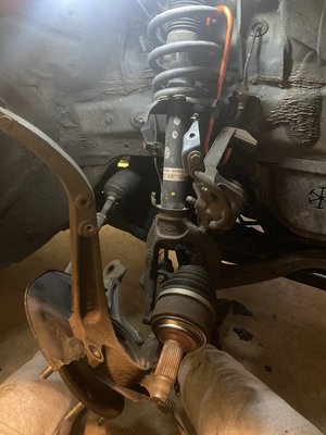 2012 Honda Accord both front wheel bearings replacement - Customer was complaining of a noise while driving. The noise would get louder the faster you would go. Checked and found both the wheel bearings making noise. Replaced and retested ok 2012 Honda Accord both front wheel bearings replacement - Customer was complaining of a noise while driving. The noise would get louder the faster you would go. Checked and found both the wheel bearings making noise. Replaced and retested ok
