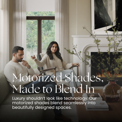 Motorized, Made to Blend In – Custom Smart Shades by Shade Love - Smart technology shouldn’t disrupt your space. Luxury shouldn’t force you to choose between beautiful design and everyday convenience.

At Shade Love, our motorized shades are custom-made to blend seamlessly into your home—quiet, cordless, and designed to look just as good as they function. From light-filtering to blackout, every motorized treatment is tailored to your windows and finished with the same design-first craftsmanship as our manual products.

Unlike off-the-shelf smart shades or tech-heavy solutions, Shade Love motorization is built into custom fabrics, refined hardware, and thoughtfully engineered systems, so the technology stays out of sight, and the style stays front and center.

Why Customers Love Motorized Window Treatments

1. Effortless control with a remote, app, or smart home integration

2. Cordless design for a cleaner look and enhanced child and pet safety

3. Ideal for hard-to-reach windows, bedrooms, and whole-home light control

4. Quiet, smooth operation designed for everyday living

Motorization is an investment in comfort, safety, and long-term ease and with Shade Love, it’s also an investment in timeless design. By skipping showroom overhead and unnecessary markups, we make custom motorized window treatments more accessible without compromising quality.

Explore motorized shades and drapery right here on Yelp, or visit shade-love.com to shop online or book a free consultation and bring smart design into your home, beautifully.