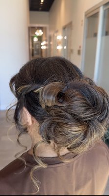 Hair designs - Clients request for all I can hair design to accomplish an elegant look Hair designs - Clients request for all I can hair design to accomplish an elegant look