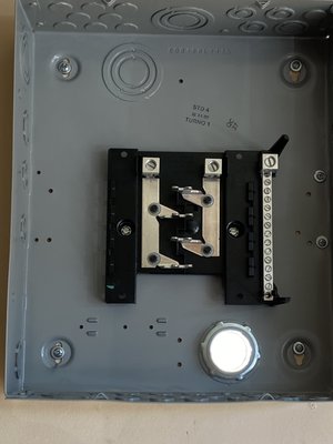 Sub Panel for Tesla Wall Charger - In this project our customer wanted a new sub panel installed in the garage and a Tesla Wall charger.