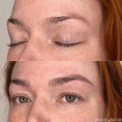 Perfect Frame Los Angeles - We specialize in hyper-natural cosmetic tattooing for your brows. Every Perfect Frame is a customized experience tailored to the specific needs of the client. We begin every appointment with a full shaping consultation and will never proceed to the next stage of your appointment until the shape is physically signed off on by you. Before committing to any pigment in the skin we'll also do what we call a "hairstroke preview" where your Artist will draw in the pattern with a brow pencil to ensure it's something you're fully happy - we believe in creative visual representations of the choices we provide you with so that you can make the most informed decisions for yourself.