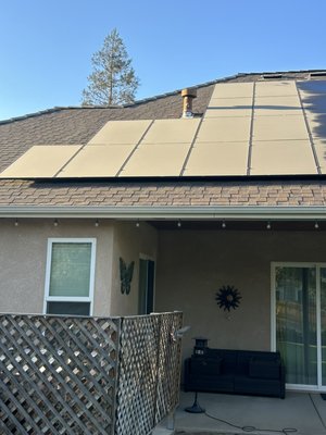 Solar Panel Cleaning - No Roof Is Too Steep Nor Too High For Us To Clean!