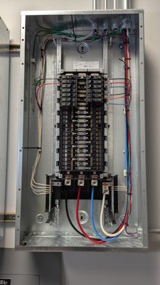 Electrical panel upgrade - We replace this outdated electrical panel to a bran new panel.