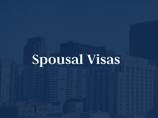 Spousal Visas - Spousal Visas