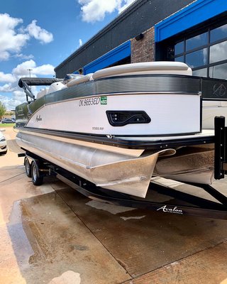 Toons Pontoon Shop - Just a few details for our lovely customers up at Toons in Oklahoma City! Toons Pontoon Shop - Just a few details for our lovely customers up at Toons in Oklahoma City!