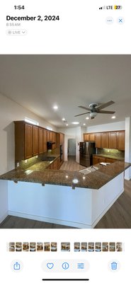 Refinishing kitchen cabinets - Virtuoso painting is glad to provide an extraordinary finished to this old cabinets. Refinishing kitchen cabinets - Virtuoso painting is glad to provide an extraordinary finished to this old cabinets.