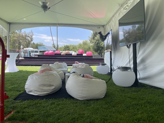 Bean Bags - We had the privilege of doing the bean bags for a Steve Lacey instillation at RE:Set festival in pasadena