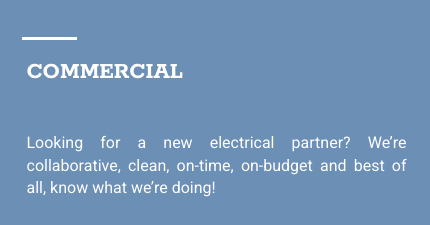 Commercial Services - Welcome to Sansbury Electric, where expertise meets efficiency in commercial electrical services. With over 30 years of dedicated experience, our team has been providing top-notch electrical solutions tailored to meet the diverse needs of businesses across various industries. From office buildings to retail spaces, warehouses to restaurants, we understand the critical role electricity plays in the smooth operation of commercial establishments. Our seasoned professionals bring a wealth of technical knowledge and skills to every project, ensuring that your electrical systems are installed, maintained, and repaired with precision and reliability.
At Sansbury Electric, we specialize in a wide range of commercial services designed to keep your business running smoothly. Whether you require new electrical installations, upgrades to existing systems, or routine maintenance to ensure optimal performance, our team has the expertise to handle it all. From intricate wiring setups to advanced lighting solutions, we prioritize safety, efficiency, and compliance with industry standards in every project we undertake. With our decades of experience in the field, you can trust Sansbury Electric to deliver innovative and cost-effective electrical solutions tailored to the unique needs of your commercial enterprise. Experience the difference that three decades of expertise can make – choose Sansbury Electric for all your commercial electrical needs.. Commercial Services - Welcome to Sansbury Electric, where expertise meets efficiency in commercial electrical services. With over 30 years of dedicated experience, our team has been providing top-notch electrical solutions tailored to meet the diverse needs of businesses across various industries. From office buildings to retail spaces, warehouses to restaurants, we understand the critical role electricity plays in the smooth operation of commercial establishments. Our seasoned professionals bring a wealth of technical knowledge and skills to every project, ensuring that your electrical systems are installed, maintained, and repaired with precision and reliability.
At Sansbury Electric, we specialize in a wide range of commercial services designed to keep your business running smoothly. Whether you require new electrical installations, upgrades to existing systems, or routine maintenance to ensure optimal performance, our team has the expertise to handle it all. From intricate wiring setups to advanced lighting solutions, we prioritize safety, efficiency, and compliance with industry standards in every project we undertake. With our decades of experience in the field, you can trust Sansbury Electric to deliver innovative and cost-effective electrical solutions tailored to the unique needs of your commercial enterprise. Experience the difference that three decades of expertise can make – choose Sansbury Electric for all your commercial electrical needs..