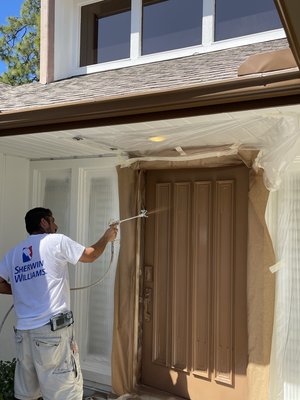 Wood and trim painting - We will paint new or used doors and trims