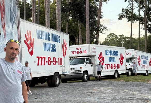 September Campaign - Helping Hands Movers is the ORIGINAL Helping Hands in Jacksonville Florida. Call today & move today! 

904-777-8910
