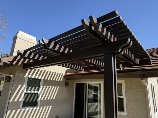 Lattice Patio Cover - Alumawood Lattice Patio Cover Lattice Patio Cover - Alumawood Lattice Patio Cover
